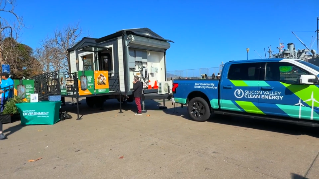 Pop-up all-electric mobile home in San Francisco demonstrates carbon-free buildings of the future — CBS Bay Area (KPIX), San Francisco Technology news