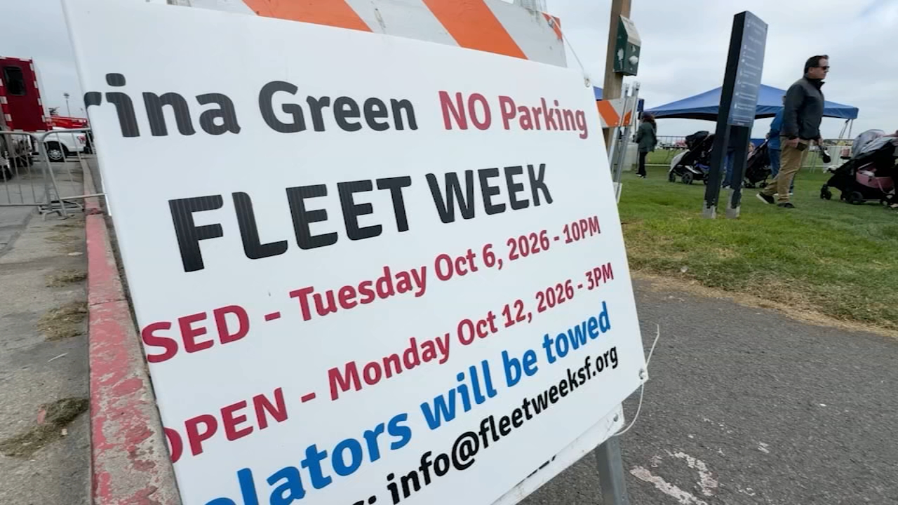 Fleet Week visitors face parking crunch as SF pushes transit, restricts robotaxis
— ABC 7 Bay Area