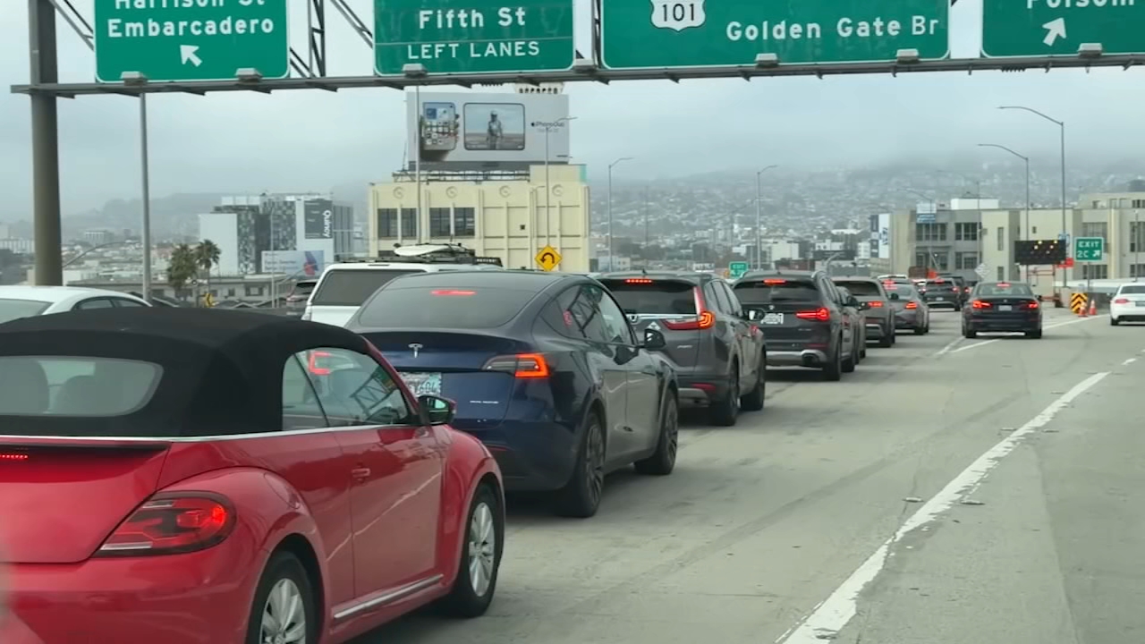 Highway 101 repaving project causes weekend gridlock in SF
       — ABC 7 Bay Area, San Francisco Health news