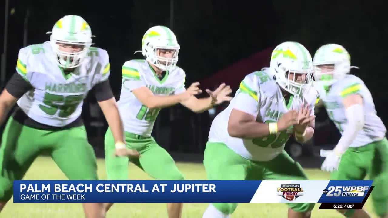 Jupiter and Palm Beach Central compete for district title in pivotal matchup — WPBF Sports Palm Beach, San Francisco Sports news