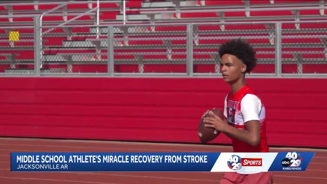 12-year-old football player recovering after spinal cord stroke — WESH 2 Orlando, San Francisco Sports news