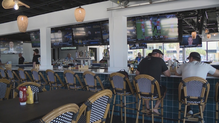 Jacksonville Beach bars expand outdoor spaces for Jaguars fans during stadium renovations — First Coast News Local, San Francisco Business news