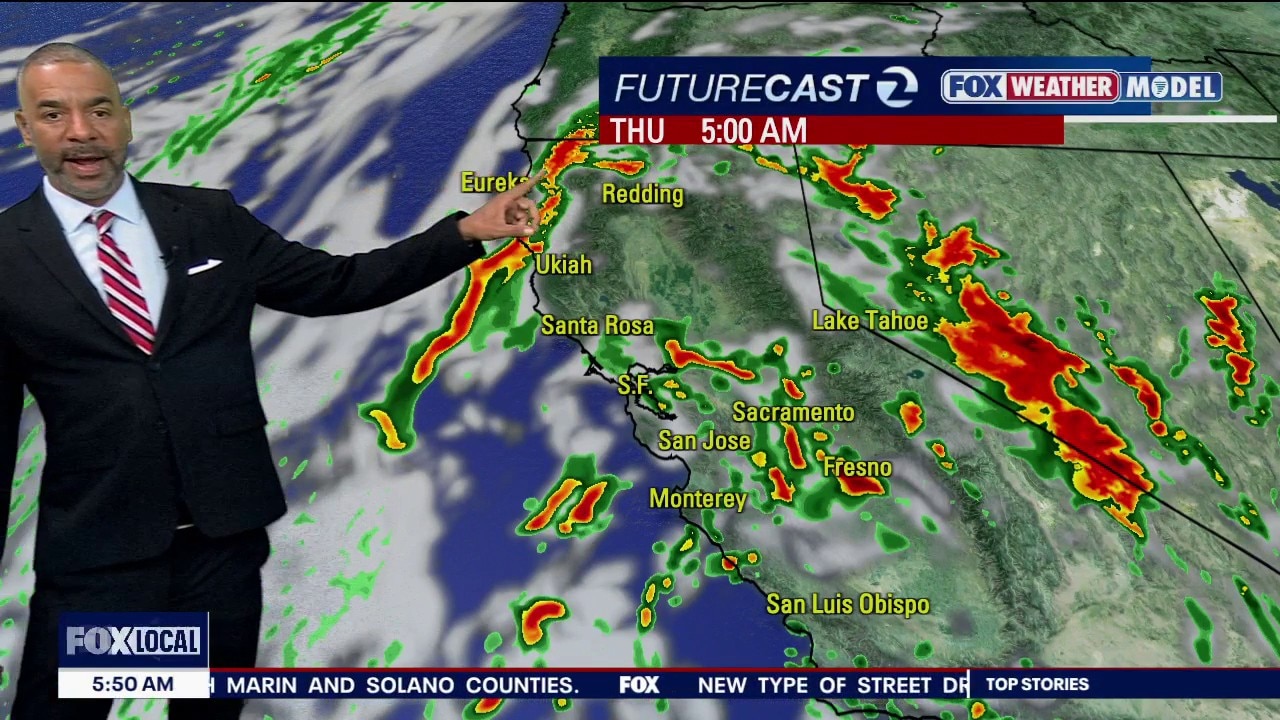 A wet day ahead as rain blankets the Bay Area — KTVU FOX 2 Bay Area, San Francisco Sports news